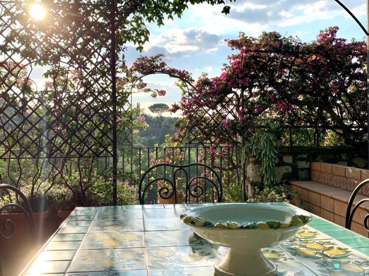 Villa L'Ulivina Península Sorrentina Exterior foto